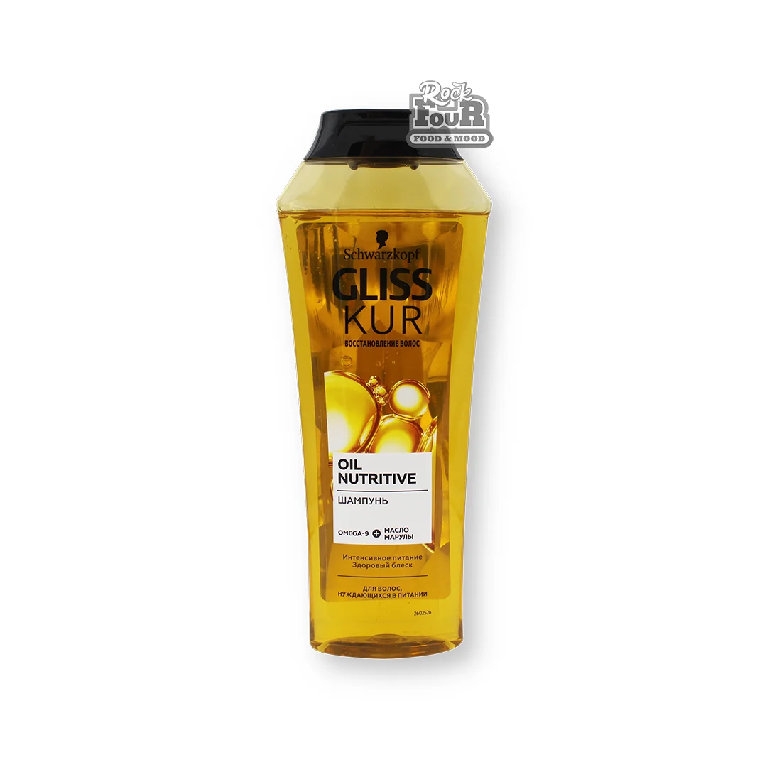 Շամպուն «Schwarzkopf Gliss Kur Oil Nutritive» մազերի սնուցման 250մլ